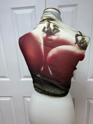Edward Roth - New York - Hand Paint Silk Scarf - 80"x25". NEW‎ in Bag. thumbnail 11