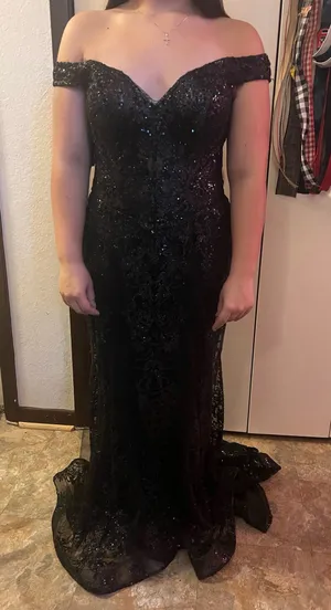 Prom dress black Size L thumbnail 1
