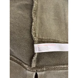 Anthropologie Daily Practice Mini Dress Green Meru Zip Front Sleeveless Medium thumbnail 9