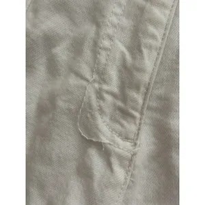 Avec Les Filles‎ Denim Utility Romper Size Medium White Belted Short Sleeve thumbnail 4