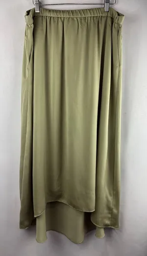 Women’s Studio Untold Size 16/18 Pale Green Hi-Low Skirt thumbnail 1