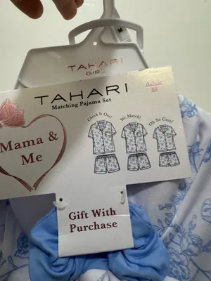 Tahari floral soft and cozy short pajama set size M thumbnail 4