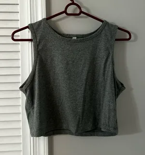Sweet Tank Top Gray Size L thumbnail 1
