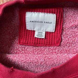 American Eagle Sweater Womens Small Red Logo Pullover Sweatshirt Crewneck Ladies thumbnail 10