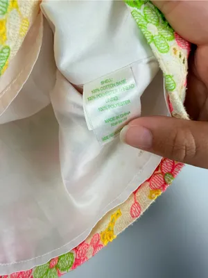 Lilly Pulitzer Tate Skirt Size 6 Floral Sunbonnet Lace Pink Green Yellow thumbnail 3