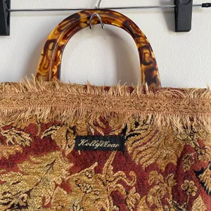 Handmade Tapestry Bag / Carpet Bag Multiple thumbnail 3