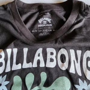 NWT Billabong Charcoal Grey adventure division t-shirt thumbnail 3