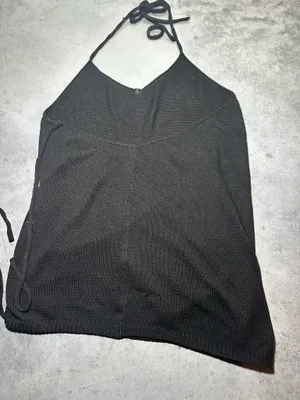 Bikini cover Size S Black thumbnail 6