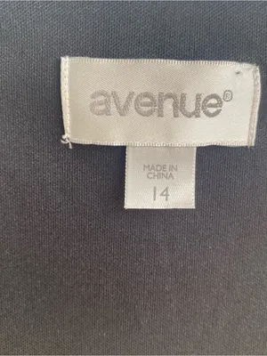 Avenue sleeveless fitted midi dress ruffle front leopard animal print summer 14 thumbnail 4