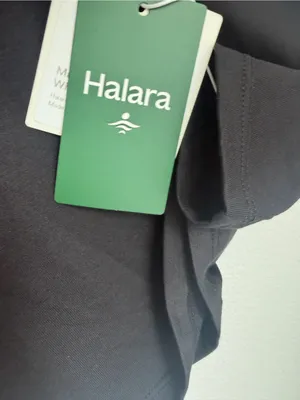 HALARA Black Sleeveless Henley Tank with Pocket thumbnail 3
