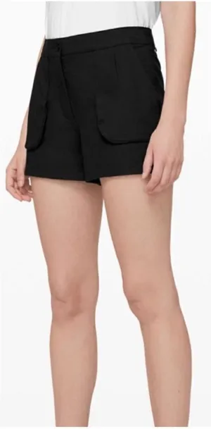 Lululemon This Instant Black High Rise Shorts thumbnail 1