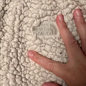 The North Face reversible women’s sherpa vest cream thumbnail 6