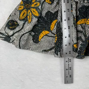 Ulla Johnson Floral Zigzag Cotton Ruffle Mini Dress Spring Summer 2022 Size 4‎ thumbnail 6