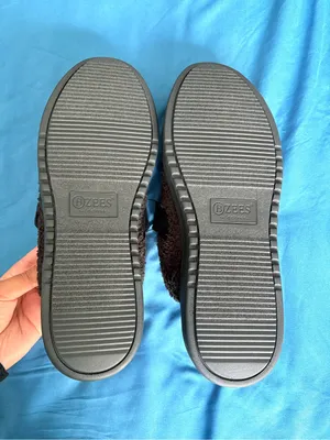 Life Stride BZEES Vibe Cozy Black Faux Fur Clogs Size 10M NWOT thumbnail 5