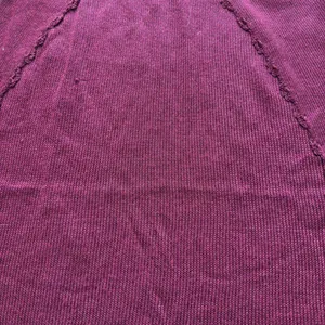 Burgundy Metallic Knit Maxi Dress Crochet Lace Trim Lace Up Back Wine Red Gown thumbnail 5
