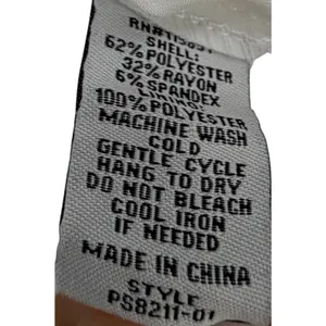 Eclair White Wrap Skort Dress M 8 thumbnail 3