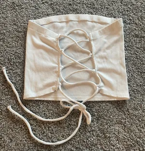Active USA Strappy Back Tube Top thumbnail 2