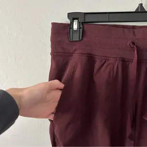 Lululemon Dance Studio Joggers in Cassis Burgundy Size 8 thumbnail 2