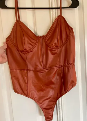 Honey Punch Corset Bodysuit thumbnail 2
