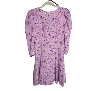 LoveShackFancy Juree Silk Mini Dress Sz. 0 thumbnail 4
