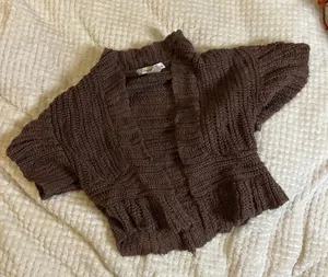 American Rag Medium  Brown Knit Bolo thumbnail 1