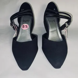 IMPO Heels - Black w/Silver Size 5.5  thumbnail 6