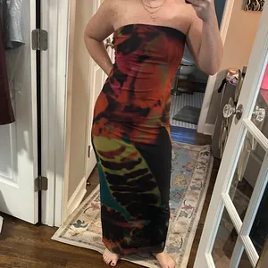 Zara Tie Dye Tube Dress thumbnail 2