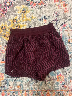 Maroon Lululemon Shorts  thumbnail 2