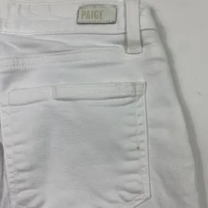 Paige Jeans‎ Womens 24 White Verdugo Crop Skinny Raw Hem Stretch Mid Rise Denim thumbnail 11