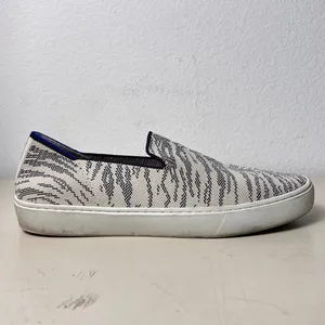 Rothy’s The Sneaker‎ Maritime Tiger Blue Ivory Retired Women’s 10.5 thumbnail 9