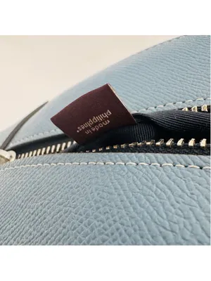 Coach CB872 Jordyn Backpack Crossgrain Leather Varsity Stripe Indigo thumbnail 8