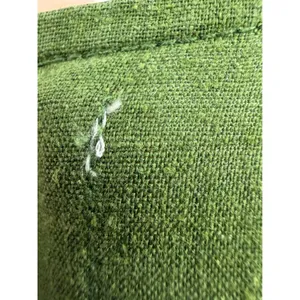 Thinking Mu‎ Fresia Dress Women's L Green Hemp Tencel Tiered Midi Lagenlook Boho thumbnail 9