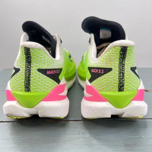 Hoka Mach X 3 Womens Running Shoes Lime Green White Pink 1168721 WNL US 8B thumbnail 11