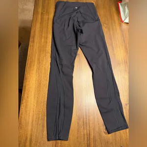 Lululemon black wunder under mesh legging thumbnail 3
