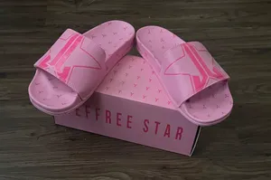 Jeffree Star Unisex  Pink Pool Slides thumbnail 1