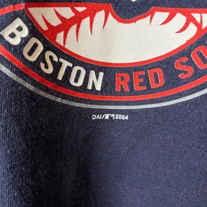 2004 Vintage Y2K Boston Red Sox T Shirt Large L Blue Graphic Tee thumbnail 6