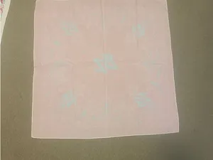 Red Bandana Scarf with Blue 'BZ' Logo- Bailey Zimmerman thumbnail 3
