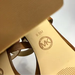Michael‎ Kors Kailey embellished platform Sandals brown size 9.5 thumbnail 10