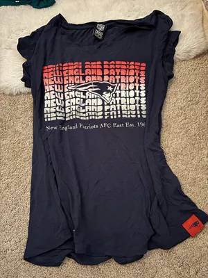 National Football League Team Apparel Patriots T-shirt thumbnail 1