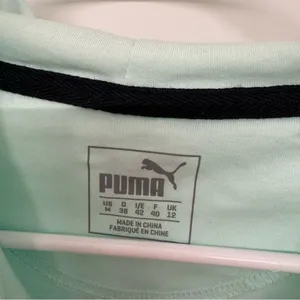 NWT Puma Blue Hooded Long Sleeve thumbnail 3