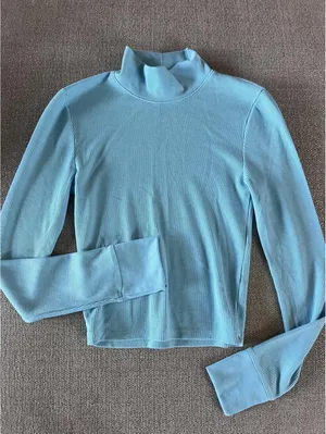 American Eagle Mock Neck Top thumbnail 1