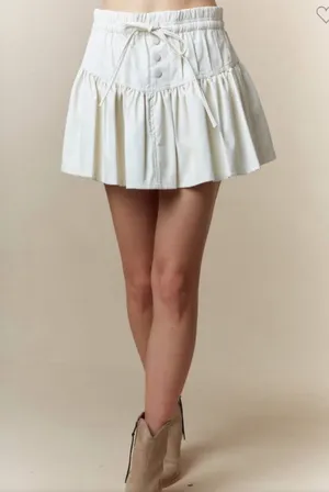 Boutique Pleather Skirt thumbnail 1