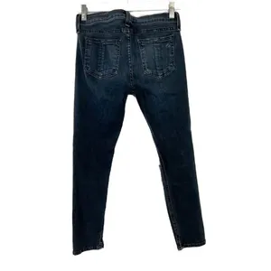 Rag & Bone Capri Jeans Steele Distressed Skinny Size 26 T1328 thumbnail 8