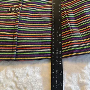 Talbot's Multicolor striped Long Sleeve Button Front Mandarin Collar Blazer 12 thumbnail 7