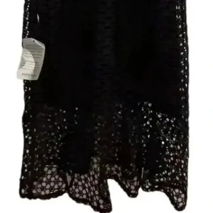 Lulus Women's XL Black Crochet‎ Sleeveless V-Neck Midi Dress-NWT thumbnail 11