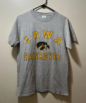 Iowa Hawkeyes Grey Graphic Tee Gray thumbnail 1