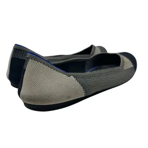 Rothy's The Flat Captoe Black‎ White Plaid Check Retired Ballerina Size 10 thumbnail 7