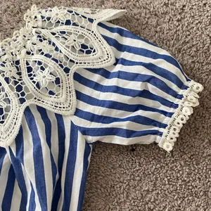 💙🦋Women’s Striped off the shoulder thumbnail 2