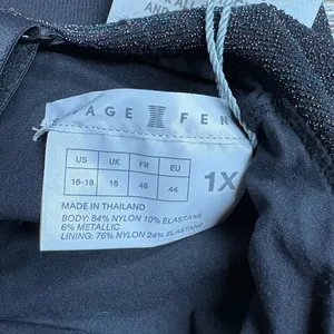Savage X Fenty Black Bawdy Double Knit Bralette Size‎ 1X thumbnail 7