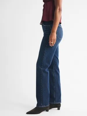 NWT Abercrombie & Fitch Women's The ‘90s Straight Ultra High Rise Size 31/12R thumbnail 3
